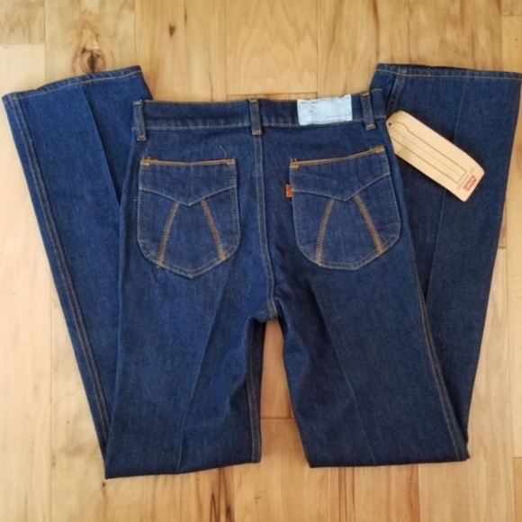 ❌SOLD❌ Vtg Movin On High Rise 70s Levi's 23/24 - Picture 7 of 8